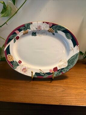 China magnolia 14” Tienshan platter